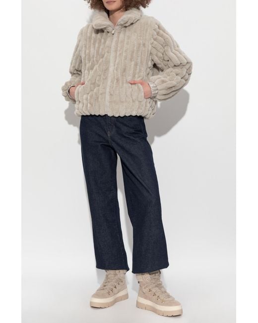 Save The Duck Blue "Elina" Fleece Jacket