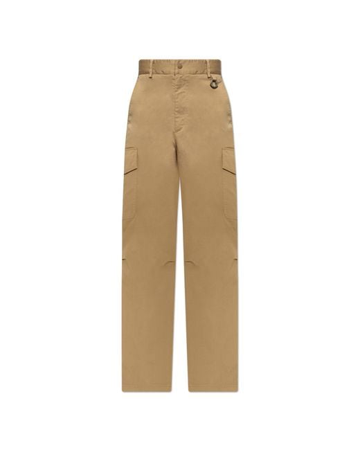 Moncler Natural Pants With Pockets for men