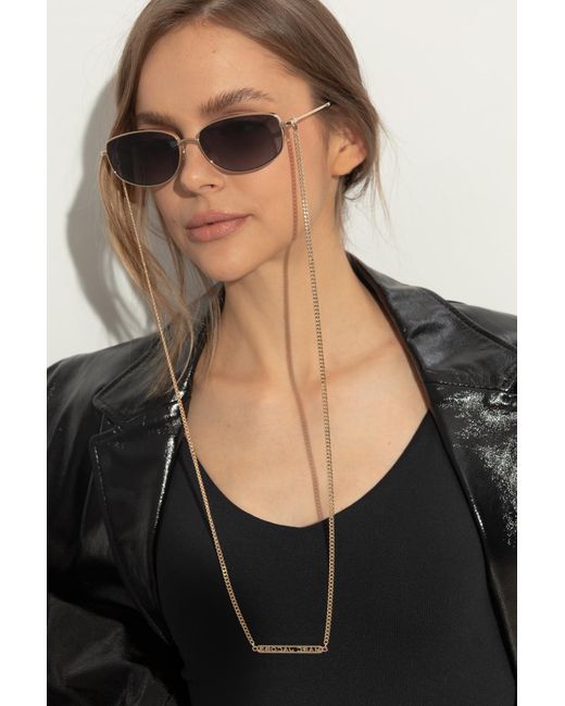 Marc Jacobs Metallic Sunglasses