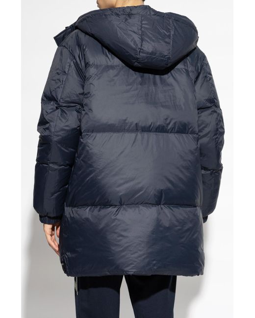 Yves Salomon Black Reversible Jacket With Hood for men