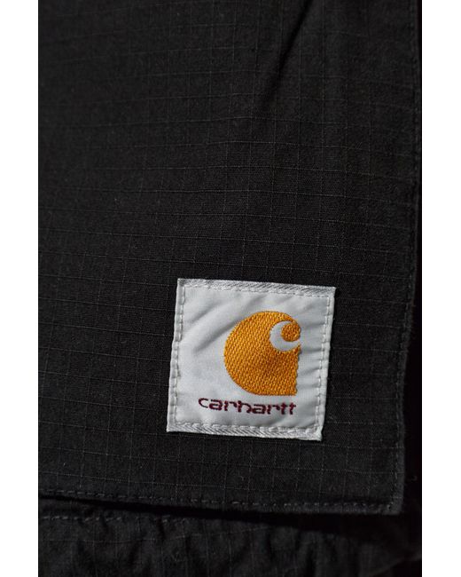 Carhartt Black "Manderson" Jacket for men