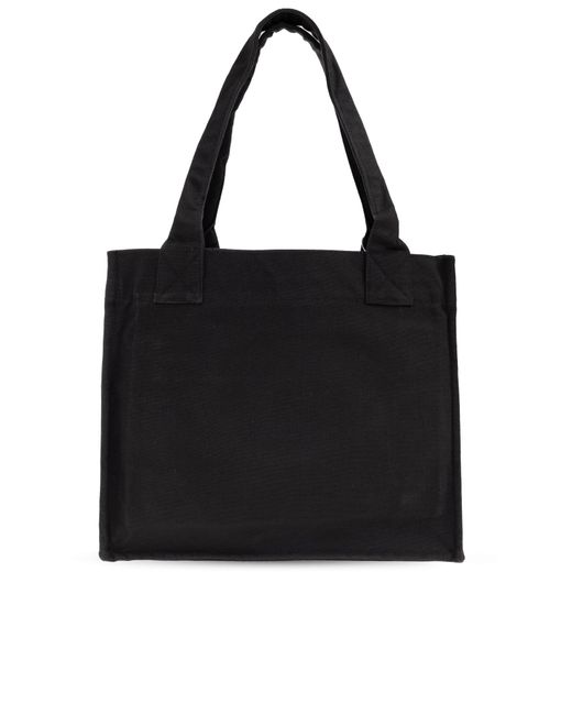Ganni Black Shopper-Type Bag