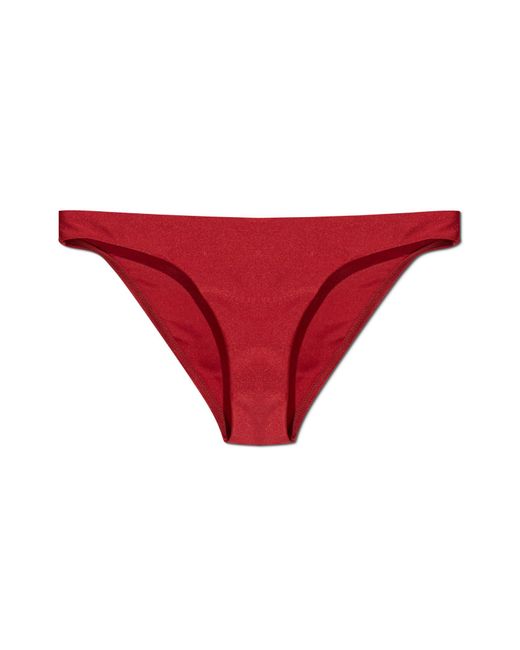 Zimmermann Red Bikini Top