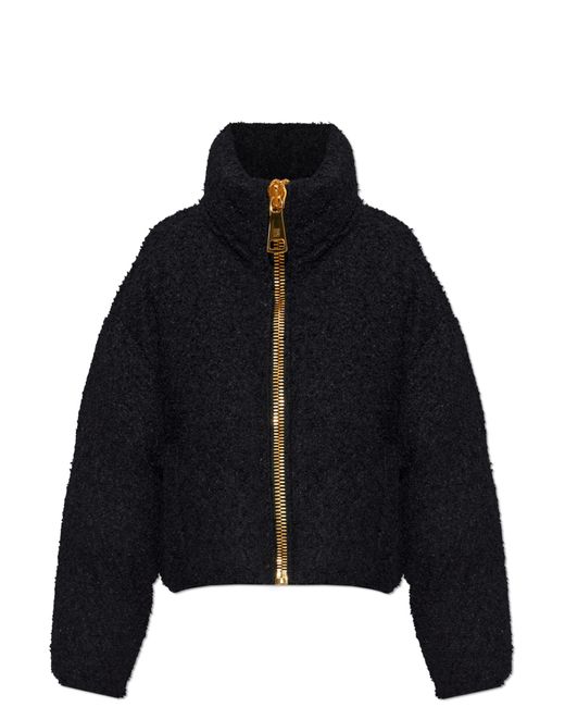 Balmain Black Top With "Logo" Application