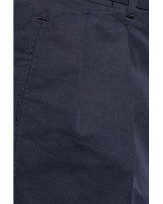 Tom Ford Blue Pants With Rolled-Up Legs for men