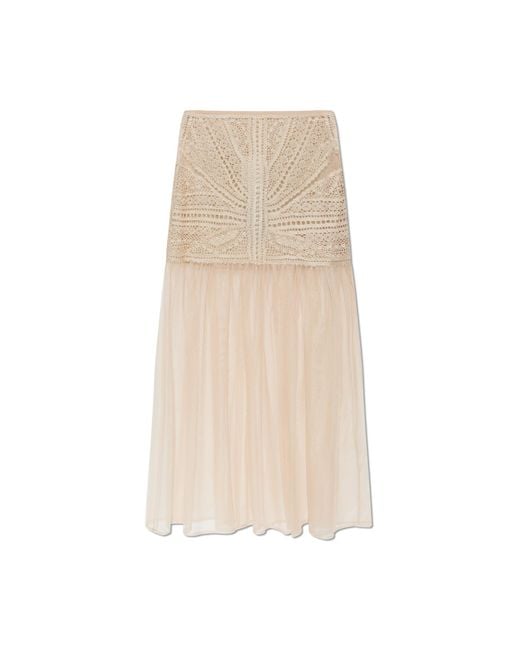 Ulla Johnson White 'Tulle' Skirt