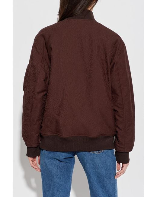 Etro Blue Bomber Jacket