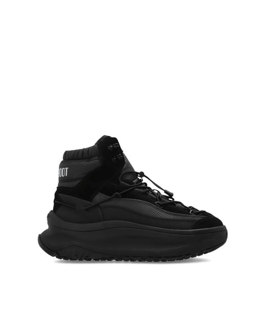 Moon Boot Black Snow Boots 'Moon247' for men