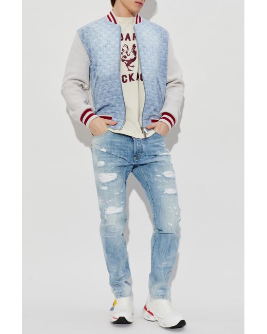 DSquared² White T-Shirt With Logo for men