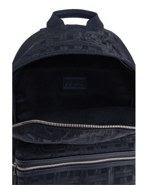 KENZO Blue Backpack 'Mura' for men