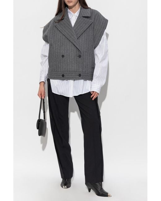 IRO Women's Black Vest 'Nestia'