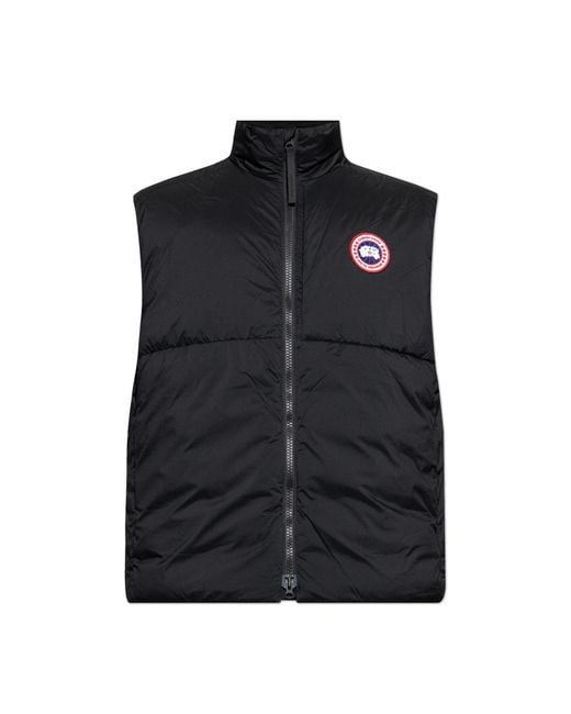 Canada Goose Black "Lodge" Down Vest for men