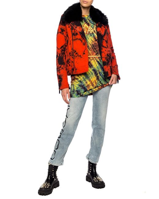 DSquared² Multicolor Long-line T-shirt