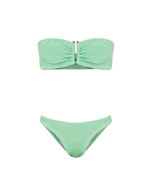 Paramidonna Green Two-Piece Swimsuit "Frida"