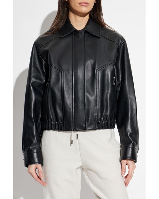 Versace White Leather Jacket