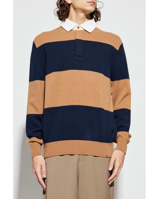 Paul & Shark Blue "Bomber" Jacket for men