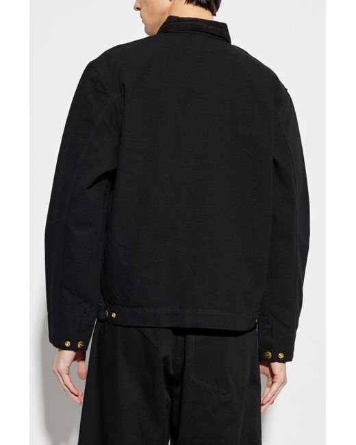 Carhartt Black Jacket With Logo for men