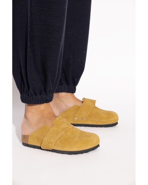 Birkenstock Brown 'Loma' Slides