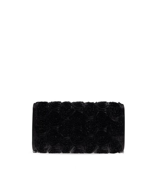 Roger Vivier Black Clutch Bag 'Efflorescence'