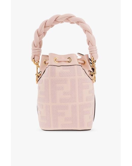 ☆【FENDI】☆Mon Tresor Raffia Mini Bucket Bag Beige Pink☆ s-l400.jpg