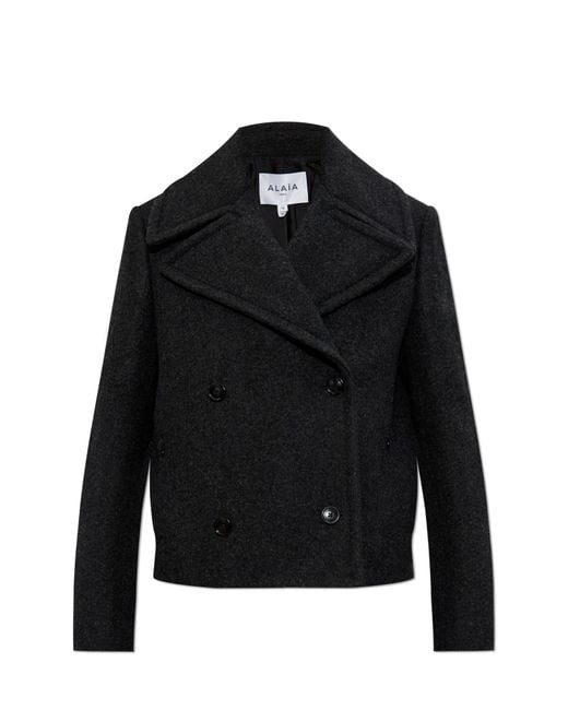 Alaïa Black Wool Jacket