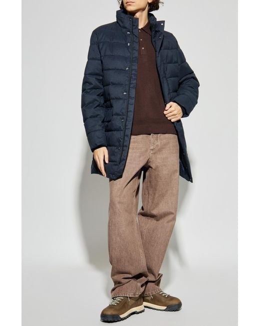Save The Duck Blue Insulated Jacket "Gordon" for men