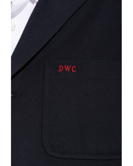 DSquared² Blue Single-Vent Blazer