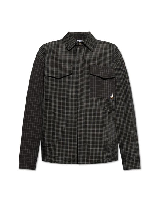 Moschino Black Jacket With Pockets for men