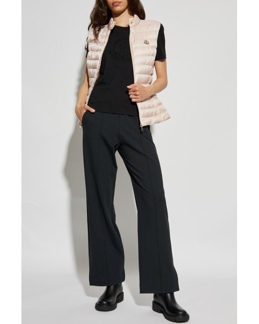 Moncler White Down Vest "Igens"