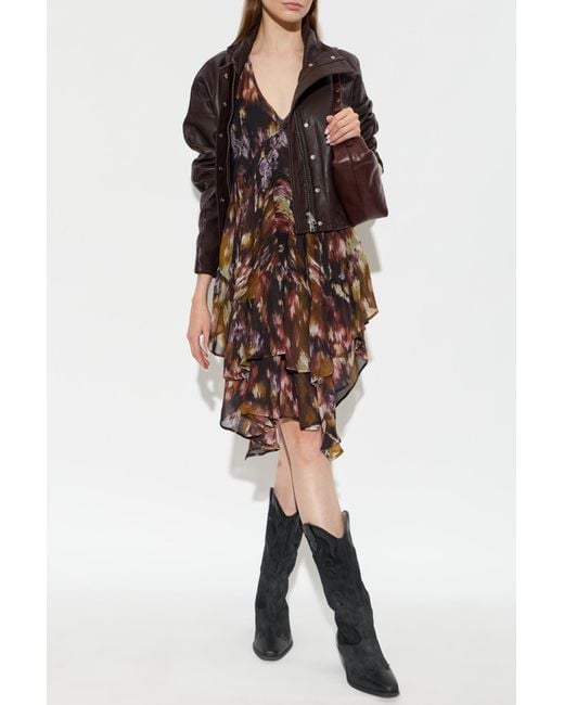 AllSaints Brown Dress 'Gretel'