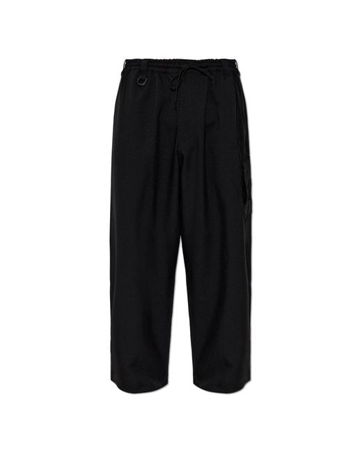 Y-3 Black 'Cargo' Trousers for men