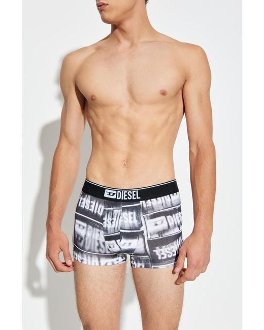 DIESEL Black 3-Pack Of Boxer Shorts 'Damien-D-Box-3Pack' for men