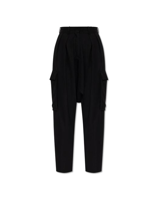 Loewe Black Trousers With Pockets