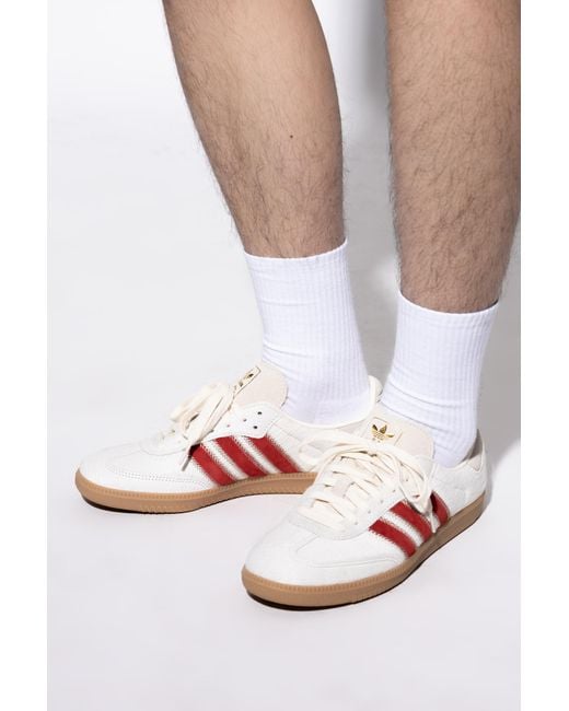 Adidas Originals Red "Samba Og W" Sports Shoes