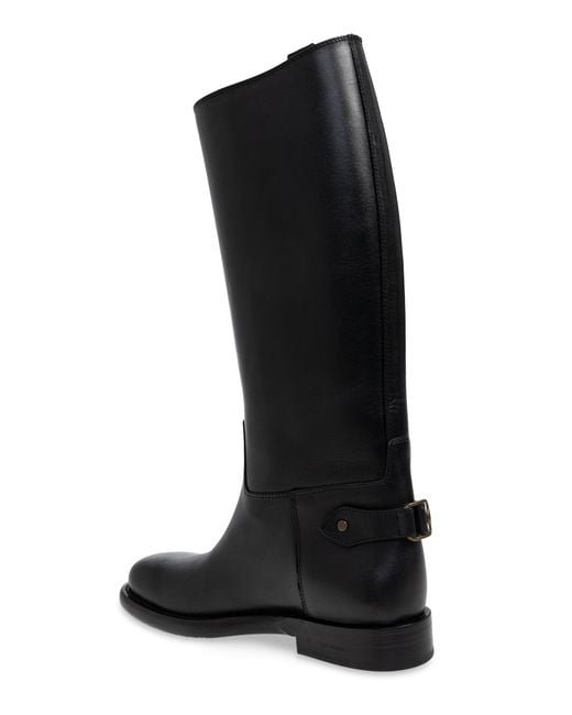 Burberry Black Cavalier Boots