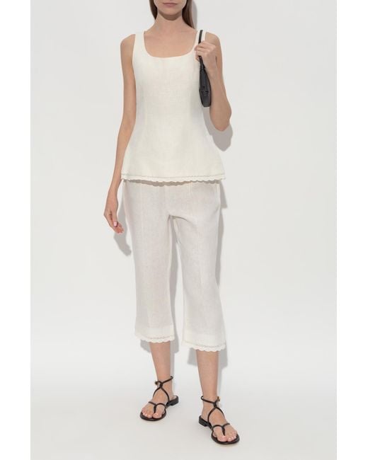 Posse White "Effi" Trousers