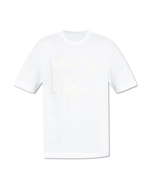 Givenchy White Crew Neck T-Shirt for men