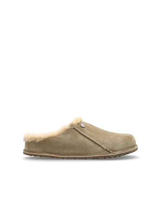 Birkenstock Natural Shoes "Zermatt Premium Suede" for men