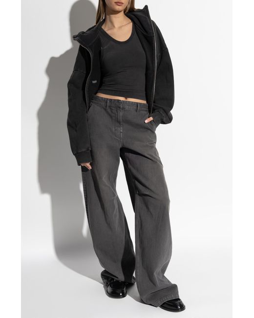 Entire studios Black Top Cropped