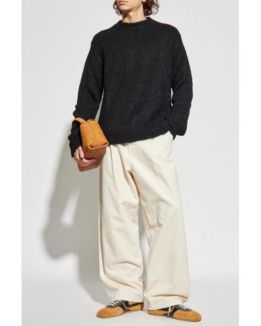 Jil Sander Blue Wool Sweater for men