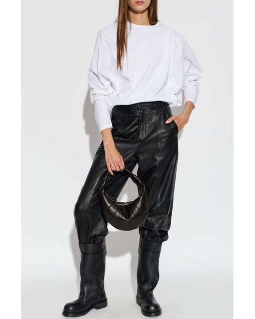 IRO White 'Arum' Turtleneck Top