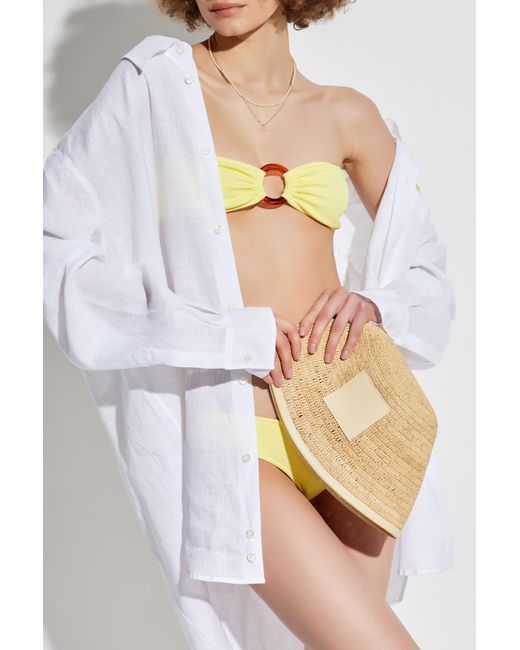 Melissa Odabash Yellow Bikini Top