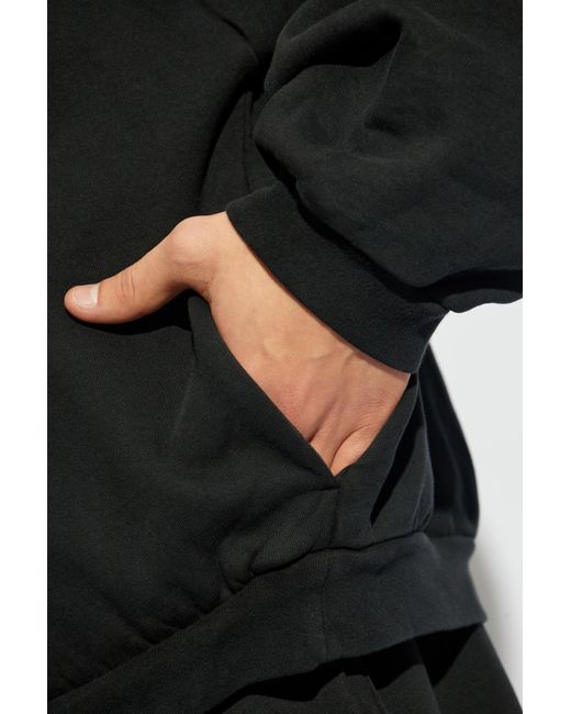 Fear Of God Black Printed Sweatshirt for men