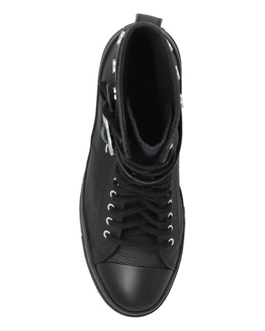 Converse Blue Heeled Ankle Boots A10634C
