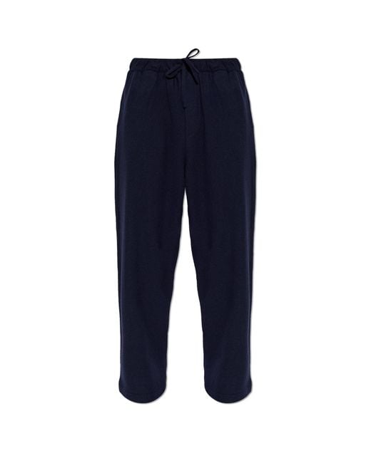 DARKPARK Blue Wool Trousers for men