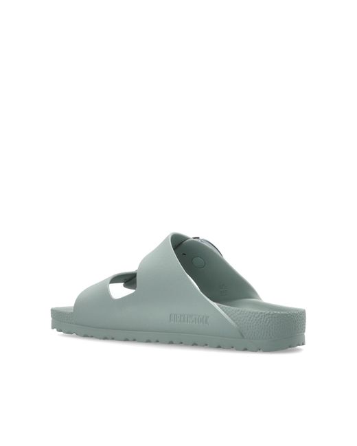 Birkenstock Green 'Arizona Big Buckle Eva' Sandals
