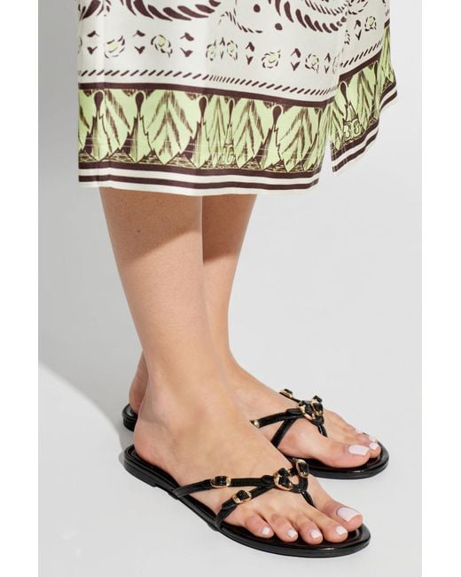 Marc Jacobs Black 'Kiki' Slides