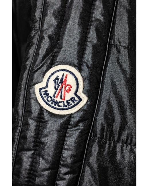 Moncler Black Quilted Jacket 'Jacobus' for men