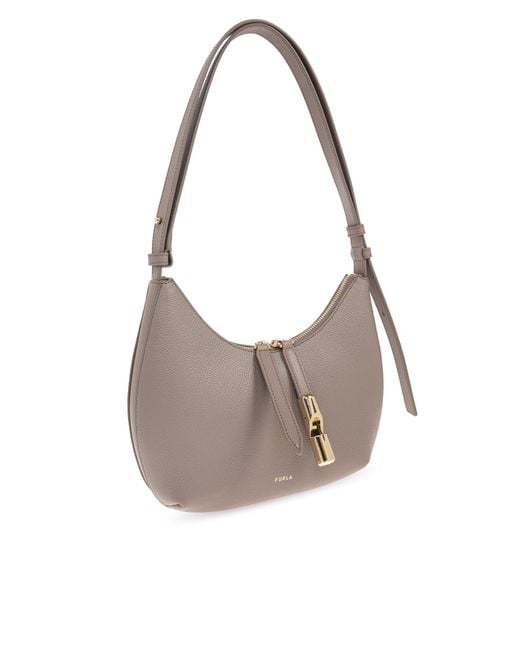 Furla Natural Shoulder Bag 'Goccia Small'
