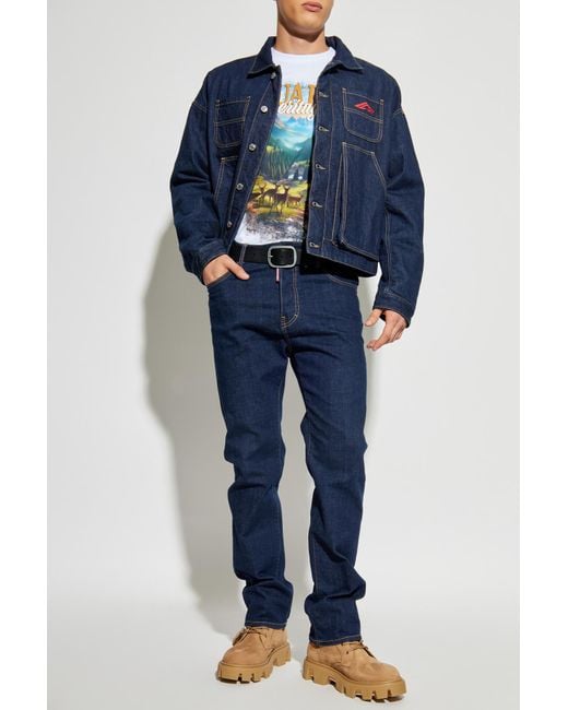 DSquared² Blue Denim Jacket for men